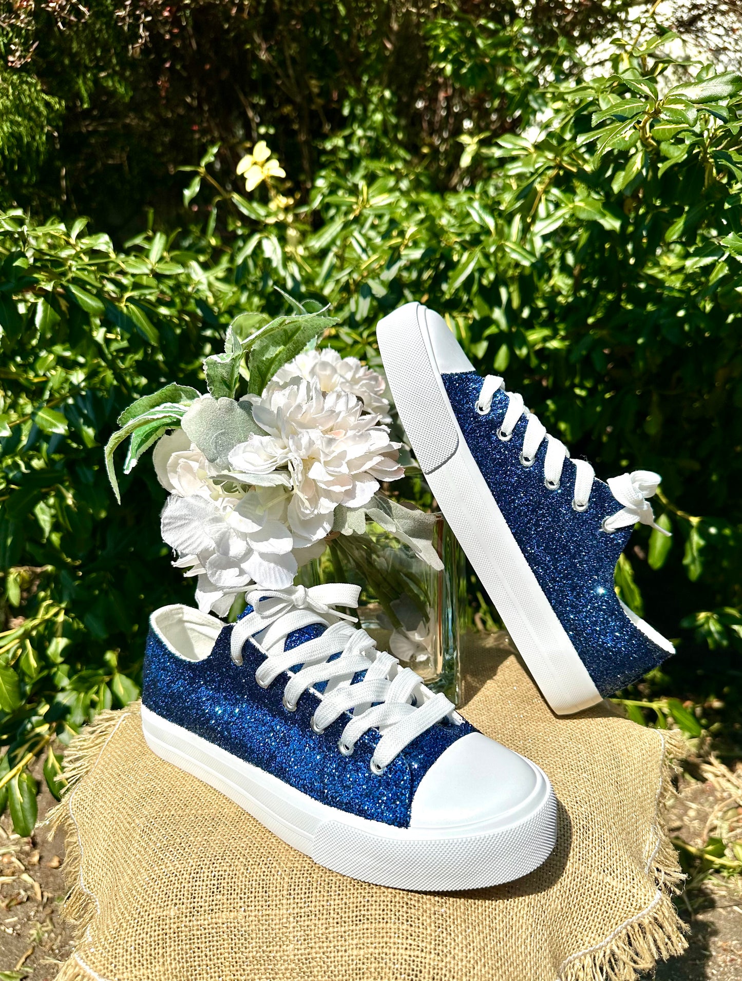 Navy Blue Wedding Sneakers