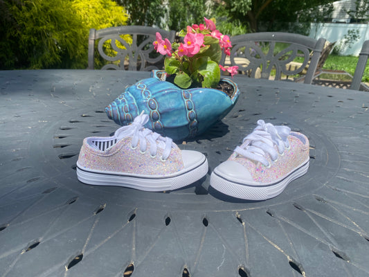 Kids Glitter Sneakers