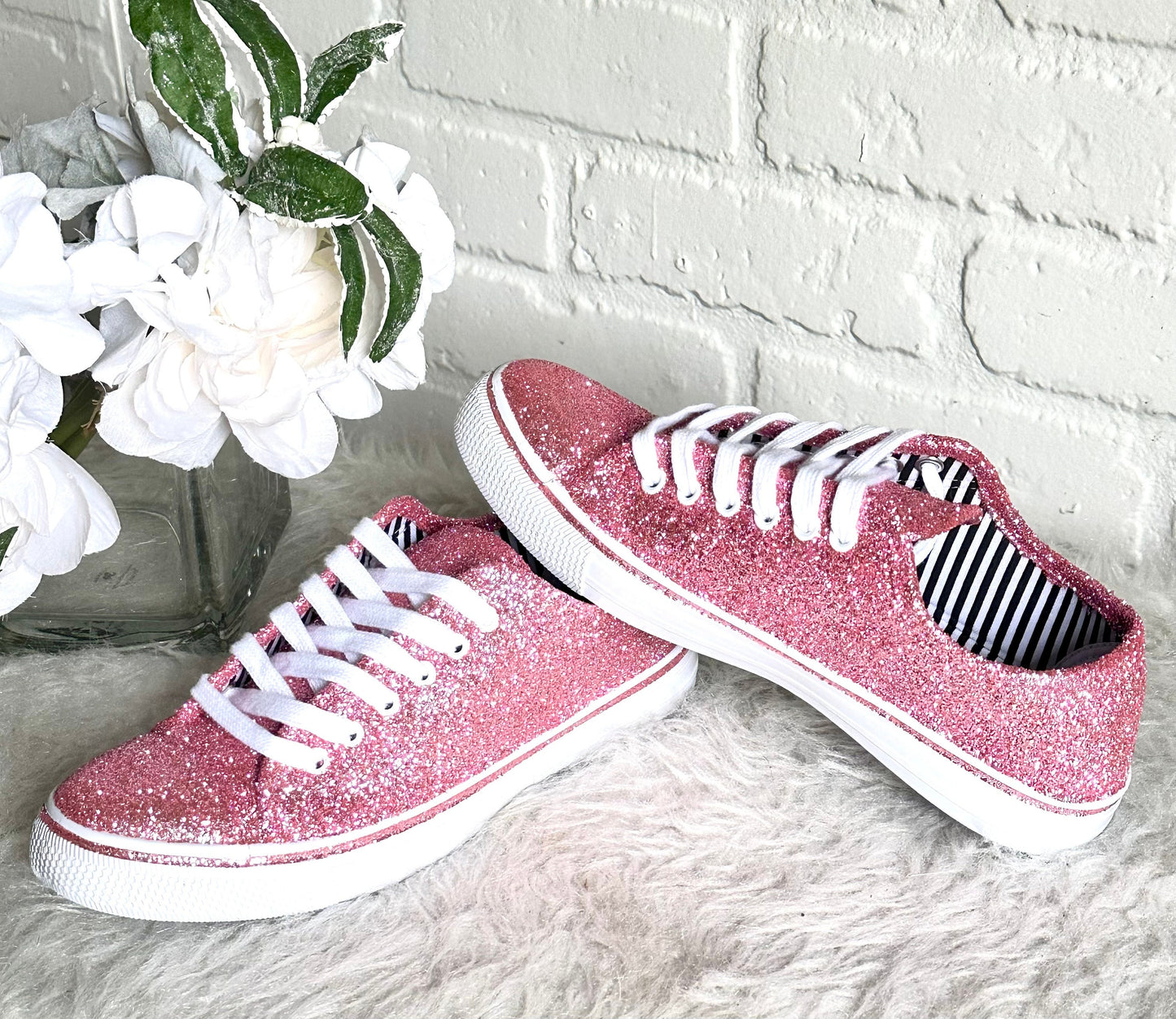 Glitter Toe Add-On to Glittered Sneaker Order