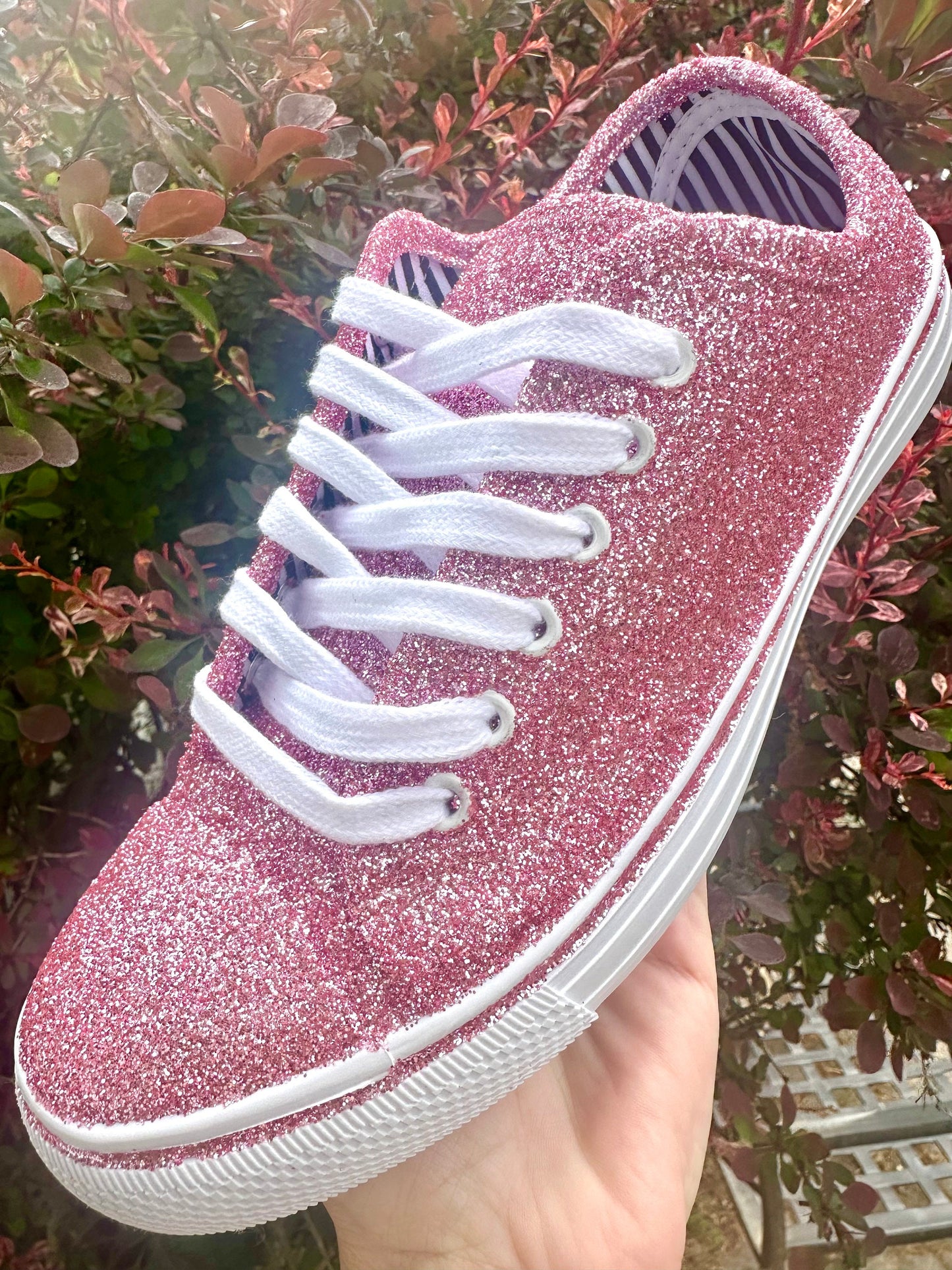Glitter Toe Add-On to Glittered Sneaker Order