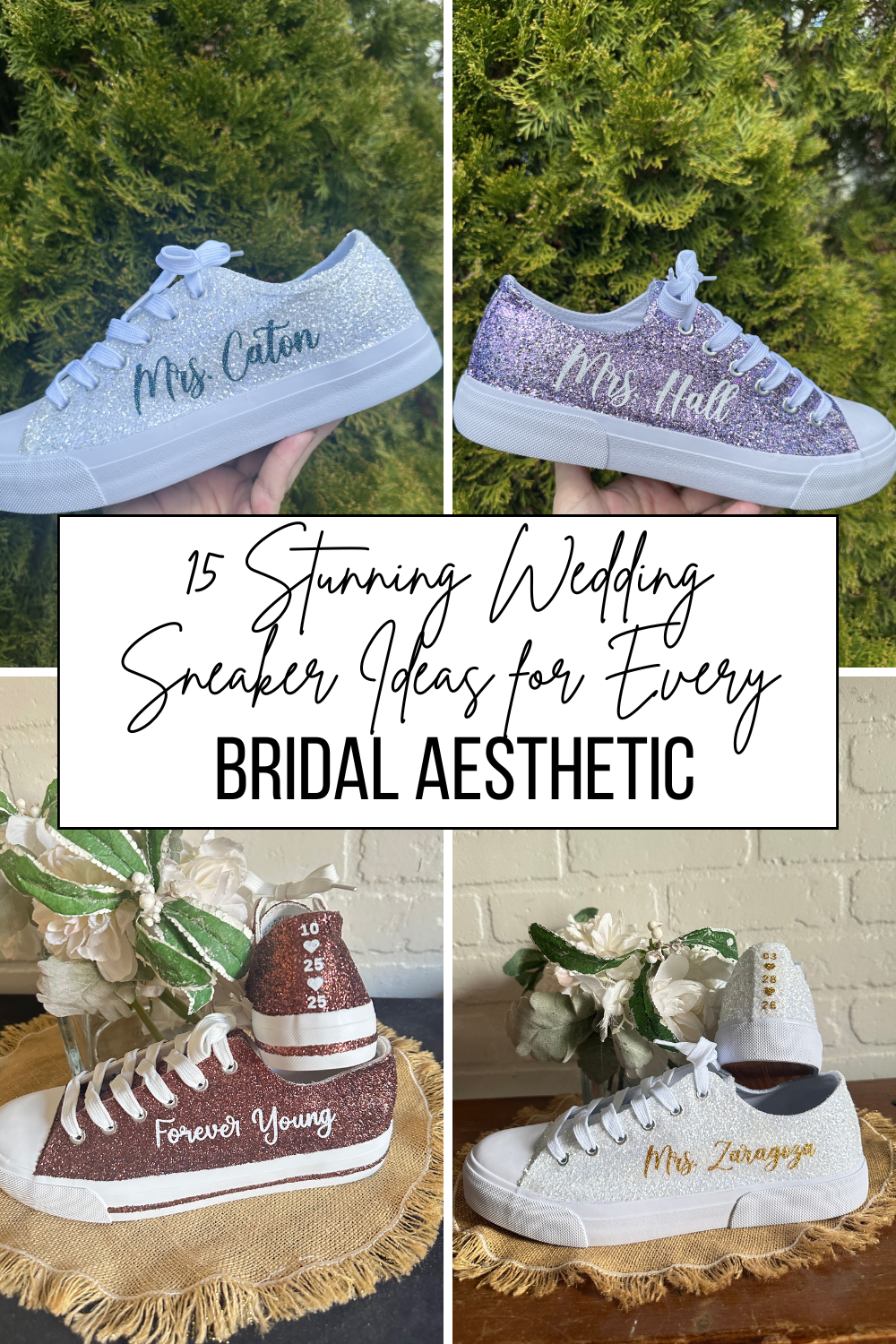 15 Stunning Wedding Sneaker Ideas for Every Bridal Aesthetic