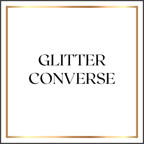 Glitter Converse