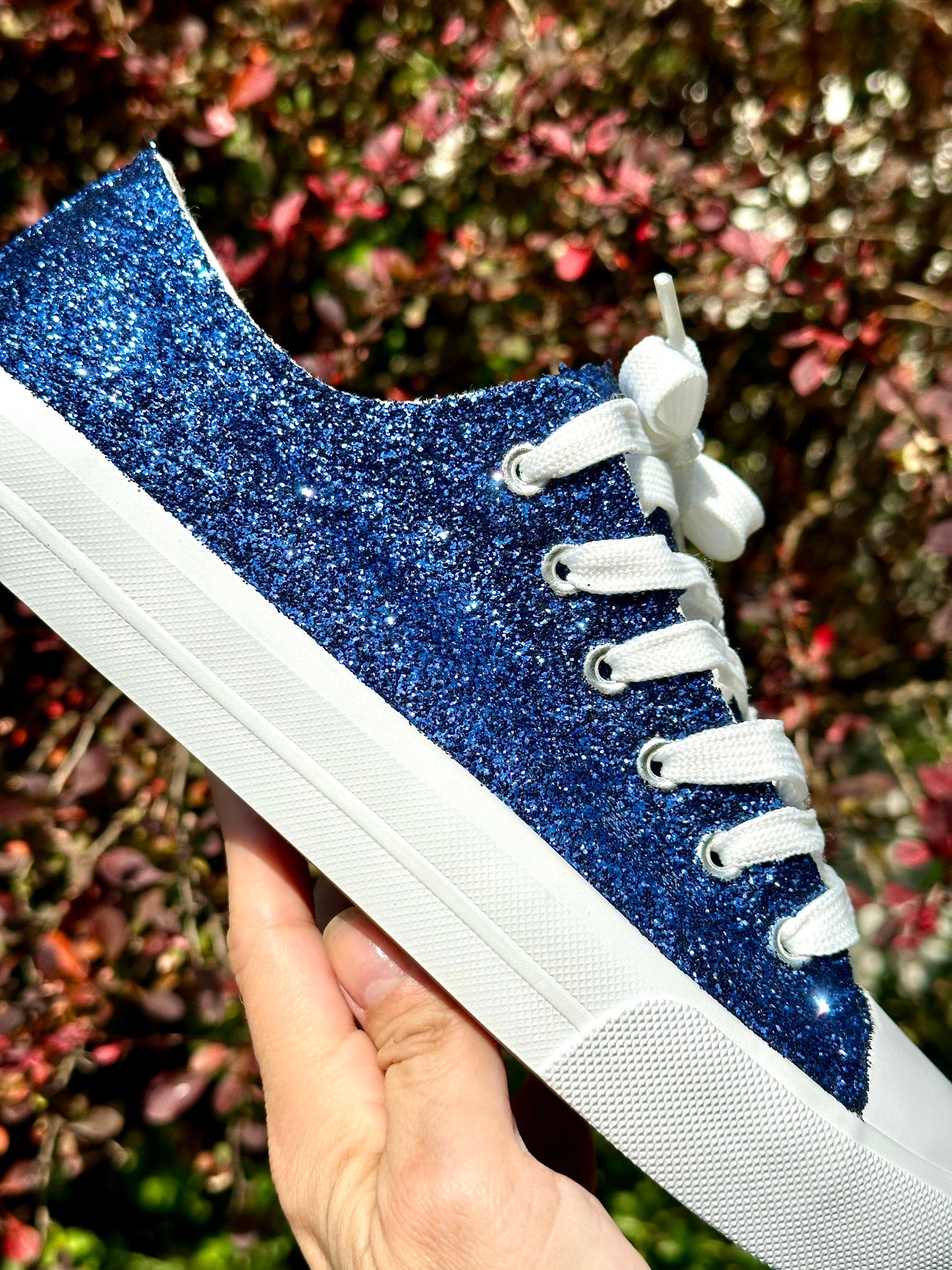 Navy Blue Wedding Sneakers